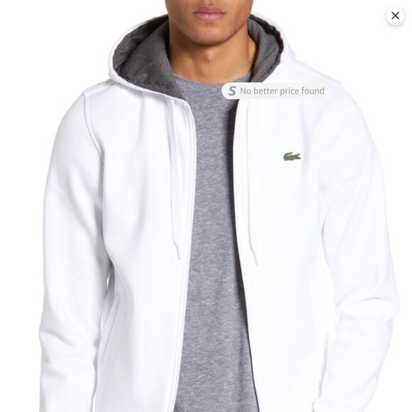 Mens Lacoste full zip sweatshirt - Picture 1 of 8